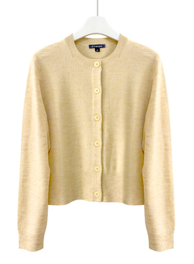 di kangra/德凯佳女士100%羊毛圆领长袖开衫  S25-1191