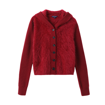 德凯佳小禾同款纯羊绒衫秋冬新款