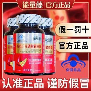 藍帽認證 能量藤紐倍樂牌大豆磷脂軟膠囊輔助降血脂中老年卵磷脂