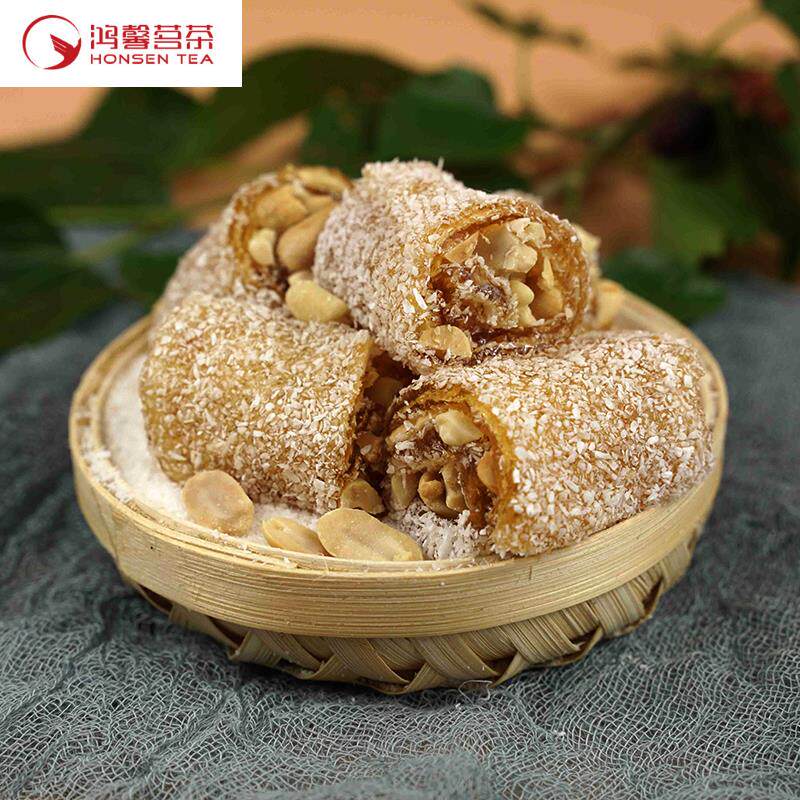 花生椰蓉软糖 茂名特产纯手工牛轧糖 猫屎糖果点心甜食椰果软卷糖|ruв категории закуски/орехи/специальность, конфеты/желе/пудинг, конфеты - от Buy2taobao.com для оказания профессиональной услуги покупки агента Taobao