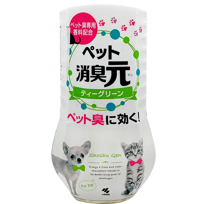 【小林制药】空气清新剂宠物用消臭元除臭绿茶香型400ml