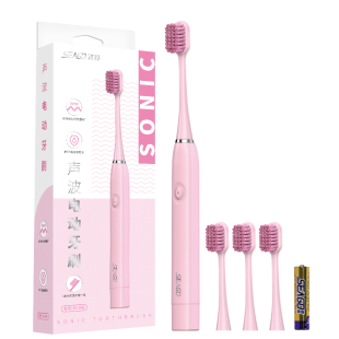 净白软毛 情侣套装 赛嘉SG 906声波电动牙刷成人非充电式