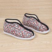 包邮 老北京布鞋 女士冬季 加厚加绒保暖棉鞋 泡沫底轻便居家学生棉鞋