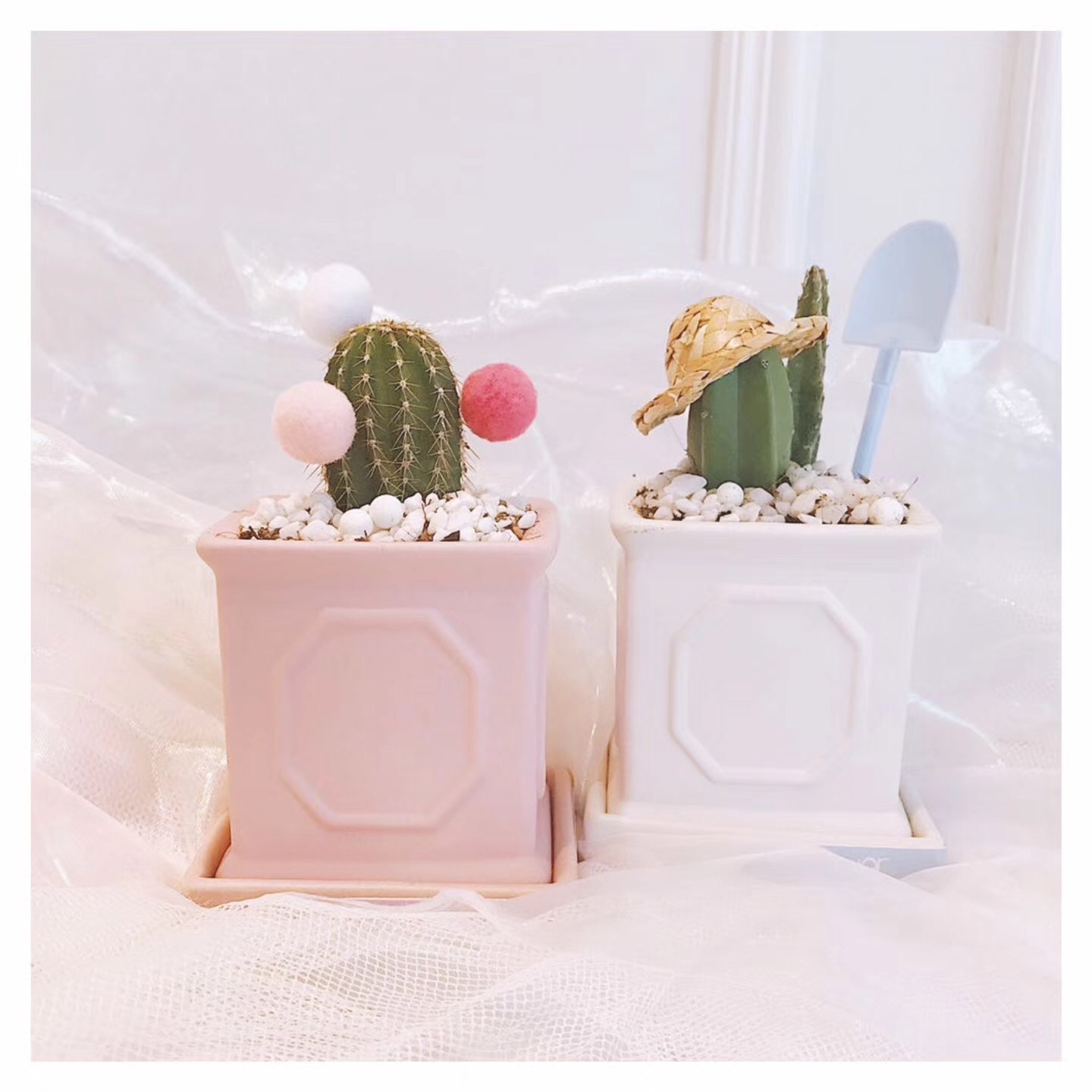 陶瓷性冷淡北欧风人气新品花盆