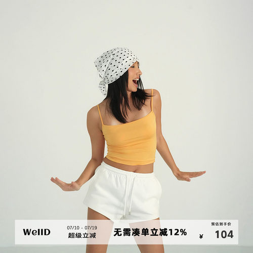WellD波点丝巾/chocker/头巾/发带海岛城市度假风精致大方
