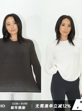 WellD 超弹！奥地利兰精天丝Modal+雪花棉正肩T显瘦 基础款宽松T