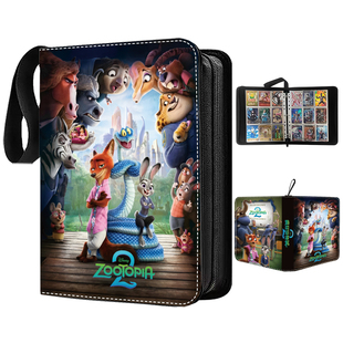 疯狂动物城2集卡片卡册收藏册包包挂件文具周边皮质拉链生日礼物