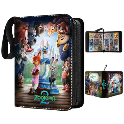 疯狂动物城2集卡片卡册收藏册
