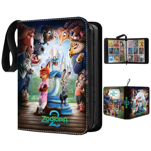 疯狂动物城2集卡片卡册收藏册