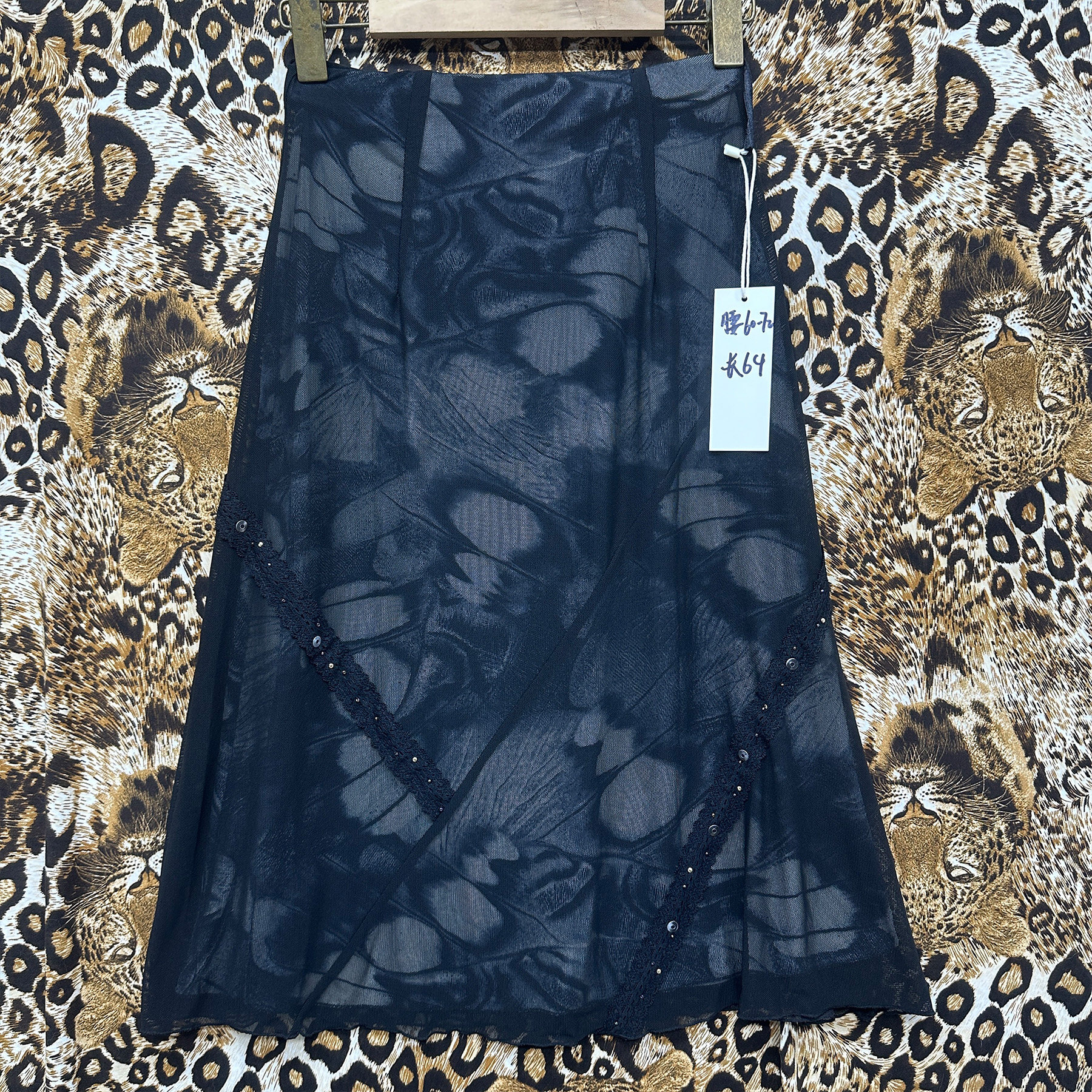 孤品｜暗黑黑色昭和复古古早早韩半身裙短裙集合2