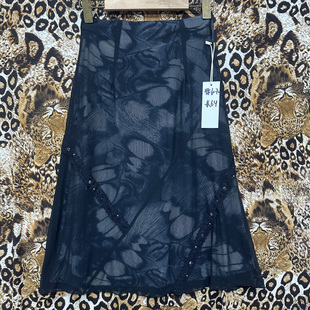 孤品｜暗黑黑色昭和复古古早早韩半身裙短裙集合2