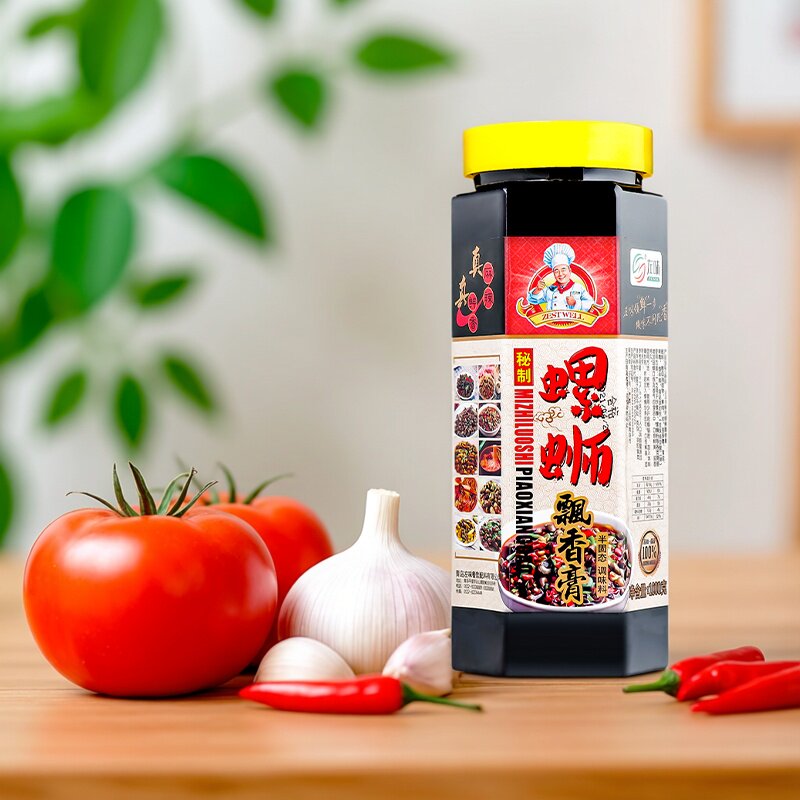 左味螺蛳飘香膏 香辣田螺田螺丝肉唆螺泥爆辣螺蛳粉正品包邮