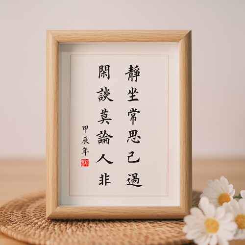 桌面装饰实木摆件摆台