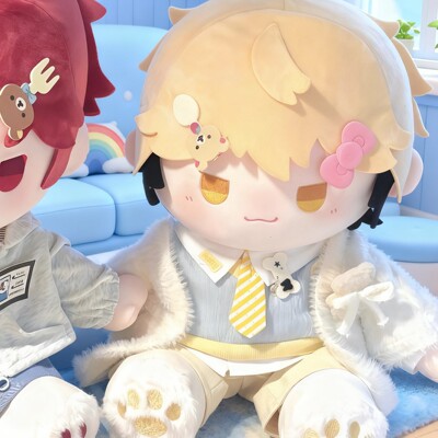 夏斐vein40CM时光代理人坐姿棉花娃娃衣服公仔礼物可爱玩偶周边