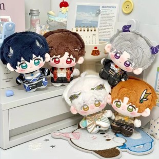 光与夜之恋同人10cm努努体陆沉萧逸齐司礼查理苏棉花娃娃玩偶挂件