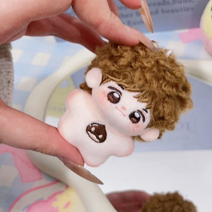 正版TF三代张泽禹属性5cm禹泥栗卷棉花娃娃明星周边送朋友礼物