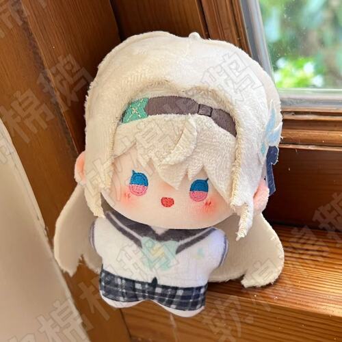 原创星穹铁道同人动漫周边流萤属性10cm印花棉花娃娃玩偶公仔礼物