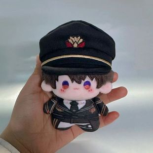 昼10cm可爱夏以娃娃公仔棉花印花挂件可脱周边恋与深空玩偶帽子体