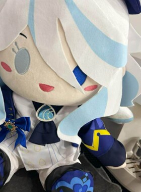 原创原神芙宁娜属性棉花娃娃40cm坐姿水神卡洛斯正义之神温迪换装