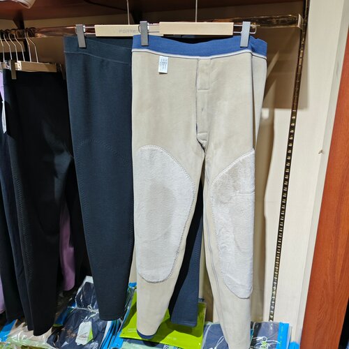 暖文化7016男士保暖裤护膝兔毛加厚款打底裤加肥加大款