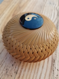 竹编竹编蝈蝈笼子蝈蝈罐子蛐蛐笼子车挂笼手工定制精品