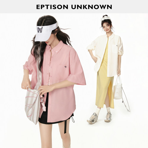 Eptison休闲风宽松时尚衬衫