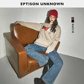 连帽百搭韩版 宽松慵懒风上衣 EPTISON卫衣女2025冬季 新款 件