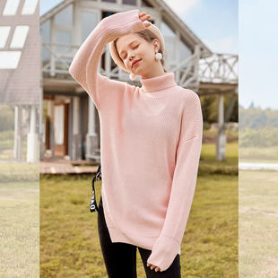 29.9 学生宽松打底衫 件 高领毛衣女慵懒风韩版 女 EPTISON