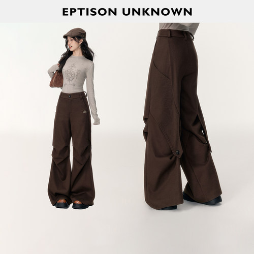 Eptison美式复古高街休闲裤