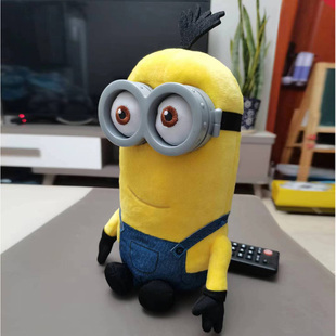 卑鄙 小黄人黄豆豆公仔毛绒玩具娃娃六一儿童生日礼物 哦会说话