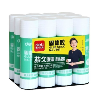 得力固体胶7101胶棒胶水批发