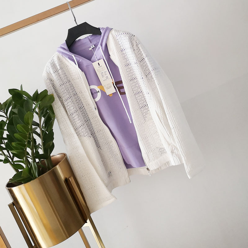 专柜正品蕾丝减龄外套