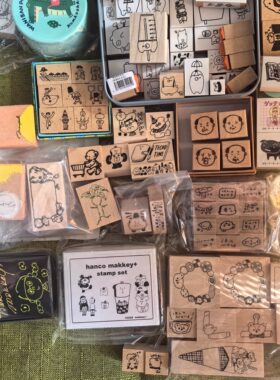 现货日本印章 tobi，meganehanko，森林擒上海展会限定