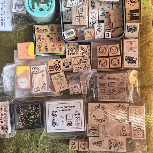 现货日本印章 tobi，hanco makkey，aiueo，monpoche，pepin