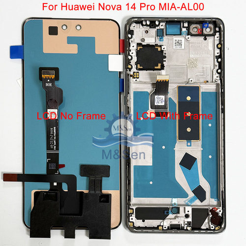 适用华为Huawei Nova 14 TLR-AL00 /Nova 14 Pro  屏幕总成带框