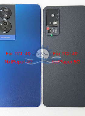 适用TCL 40 NxtPaper T612b /50Pro NxtPaper 5G后盖镜框镜片侧键
