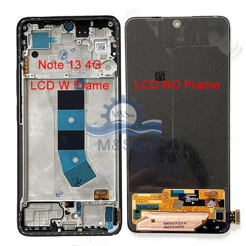 原装适用红米Redmi Note 13 4G屏幕Note13 4G总成 23129RAA4G带框