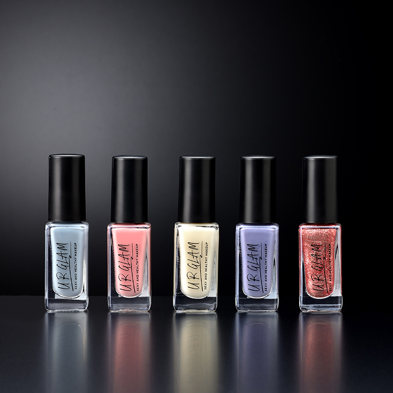 daiso免烤快干玻璃糖果色指甲油