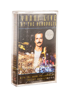 正版现货 YANNI LIVE AT THE ACROPOLIS 雅尼雅典卫城音乐会 磁带