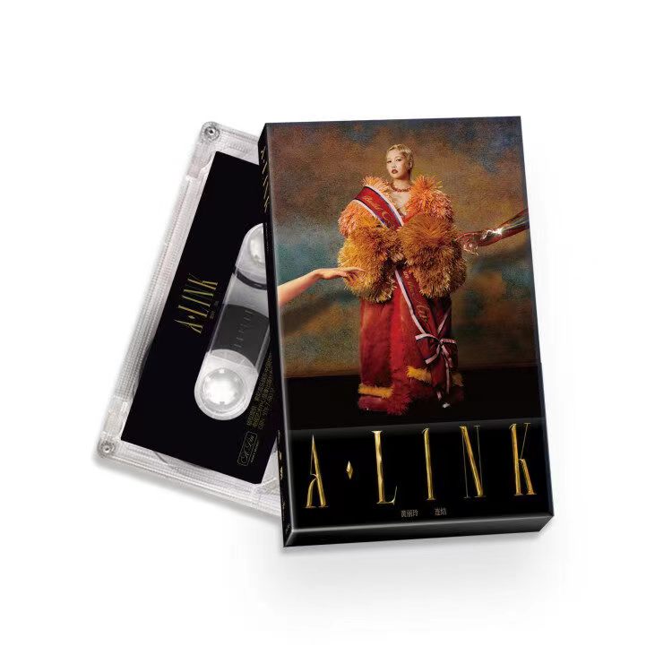 官方正版 A-Lin黄丽玲新专辑 连结LINK 卡带版唱片+歌词册