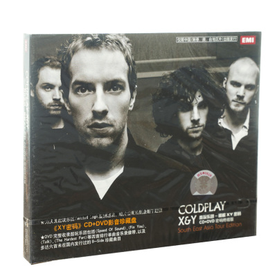 正版 酷玩乐队:XY密码(影音珍藏版CD+DVD)Coldplay专辑唱片
