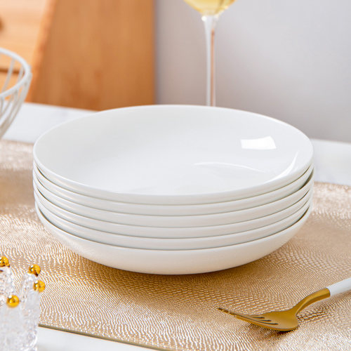 尚韵深盘骨瓷大众圆形