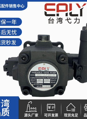 EALY弋力VDC-1A/2A-F30D-20 F40D F54D F70 F86D B C中压叶片泵25