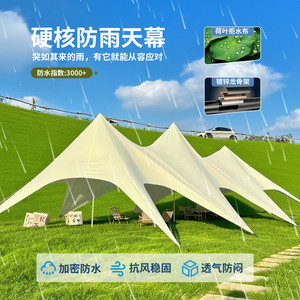 超大天幕帐篷户外露营防