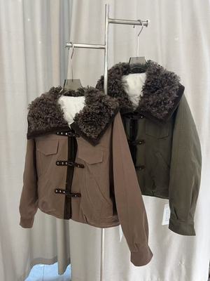 NOHASHTAG 2025新款时尚百搭翻领宽松纯色柔软舒适外套