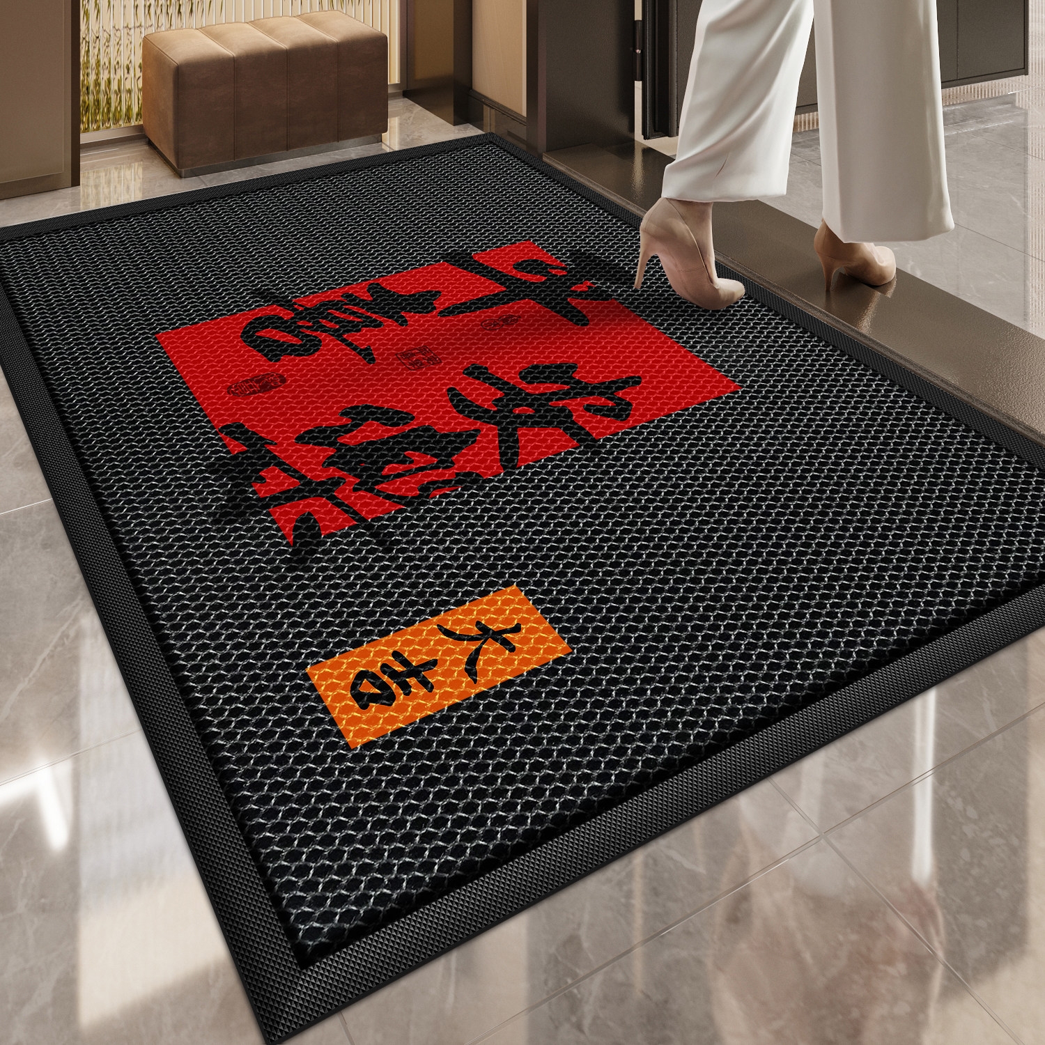 入户门口地垫耐脏免洗高级别墅进门弹力防滑脚垫玄关蹭土除尘地毯,居家布艺,入户地垫,淘宝优惠券,粉丝福利购,淘宝优惠卷