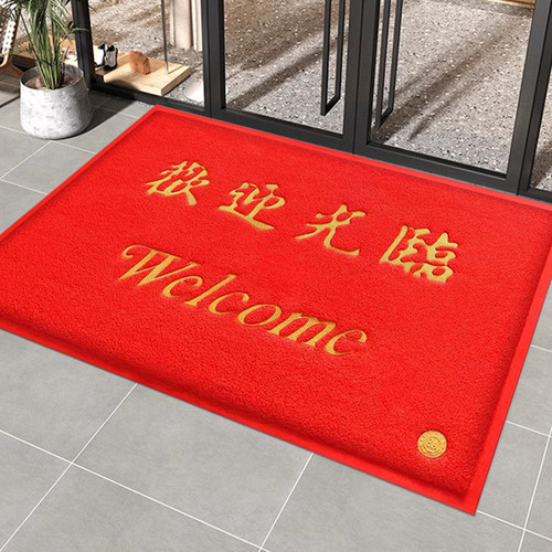 商用迎宾PVC丝圈防滑门垫