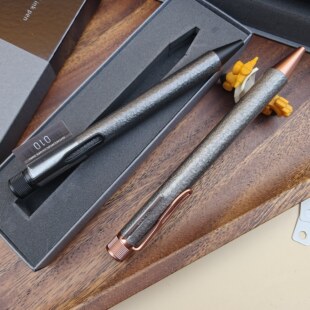 日本Sakura樱花Craft_lab 010旋转出芯不锈钢金属签字中性笔0.5