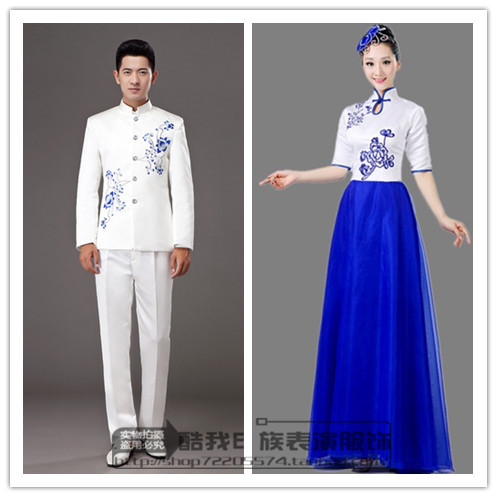 民族风开场舞合唱服新款