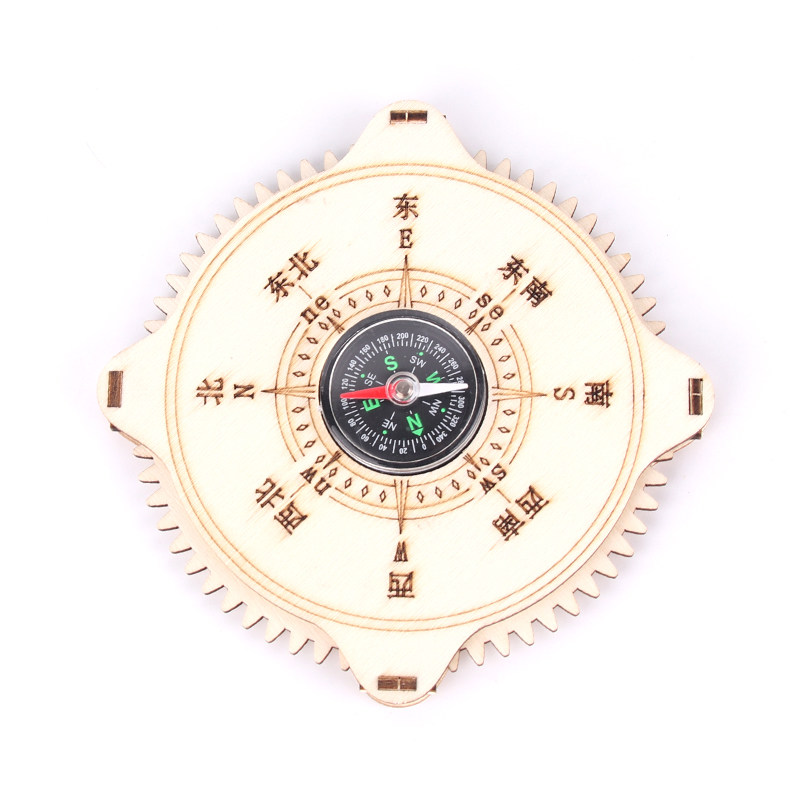 초등학생 과학 기술 소규모 생산 과학 실험 교육 보조 수공예 DIY 재료 패키지 어린이 수제 나침반